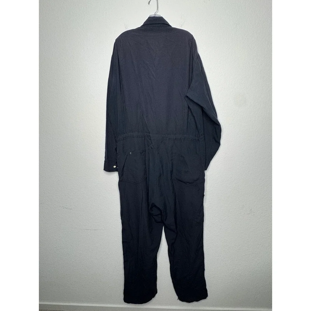 Workrite Vintage Mens Navy Phillips 66 Flame Resistant Coveralls Size 50-R XL